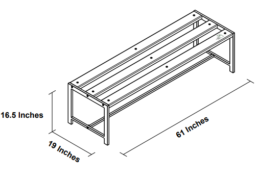 Strato Garden Bench