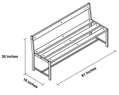 Strato Garden Rest Bench